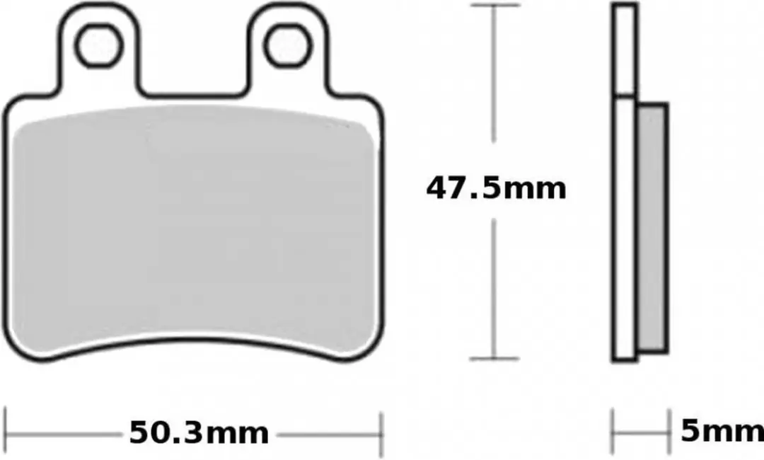 ferodo remblokje voor peugeot 125 elystar scooter 2006 tot 2014 vga h2ab/bl2a1a/