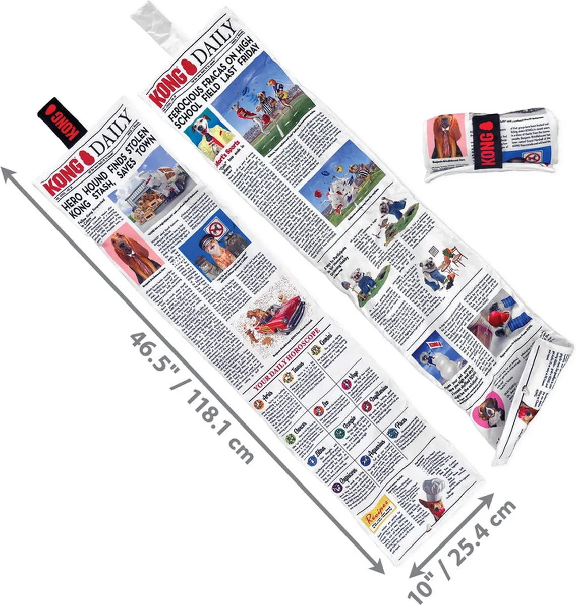 Kong hond daily newspaper xl