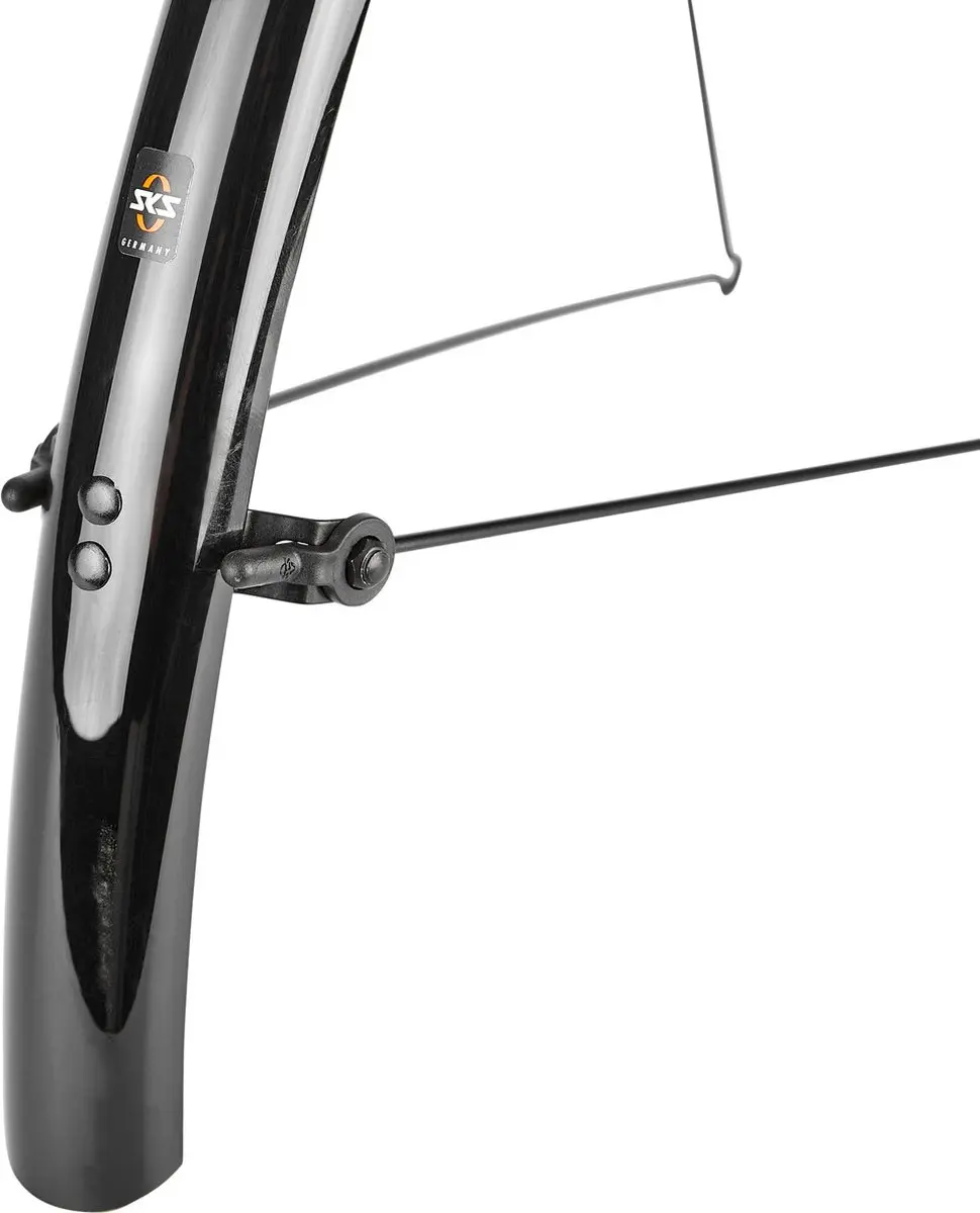 SKS Bleumels Basic Spatbordset 28" - Zwart - afbeelding 3 van 6