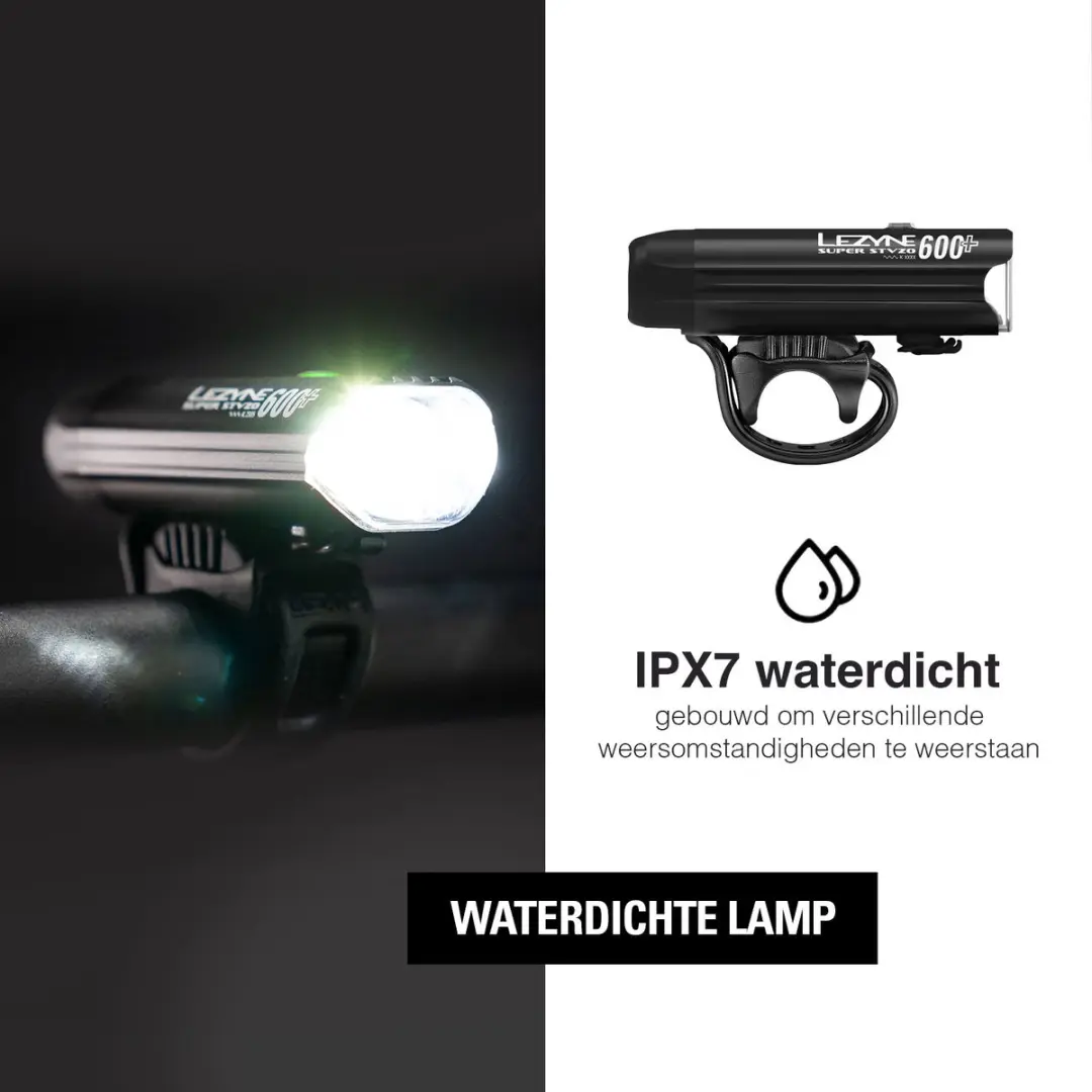 Lezyne Super StVZO 600+ Fietslamp - afbeelding 4 van 6