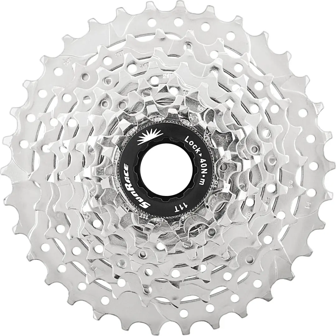 Sunrace CSM96 9-speed fietscassette 11-34T - afbeelding 4 van 6