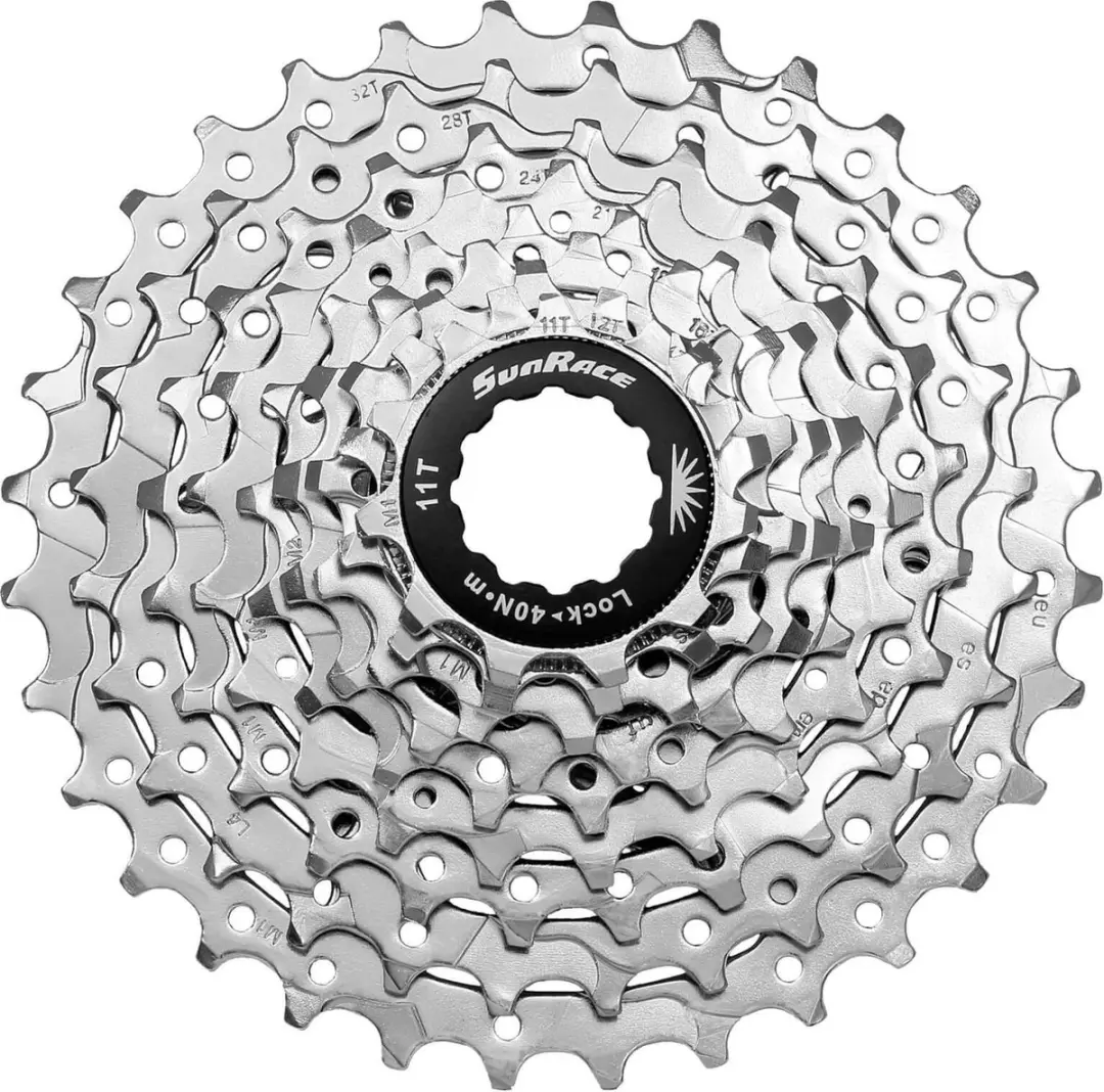 Sunrace CSM96 9-speed fietscassette 11-34T - afbeelding 3 van 6