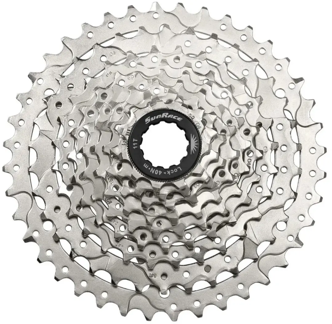 Sunrace CSM96 9-speed fietscassette 11-34T - afbeelding 6 van 6