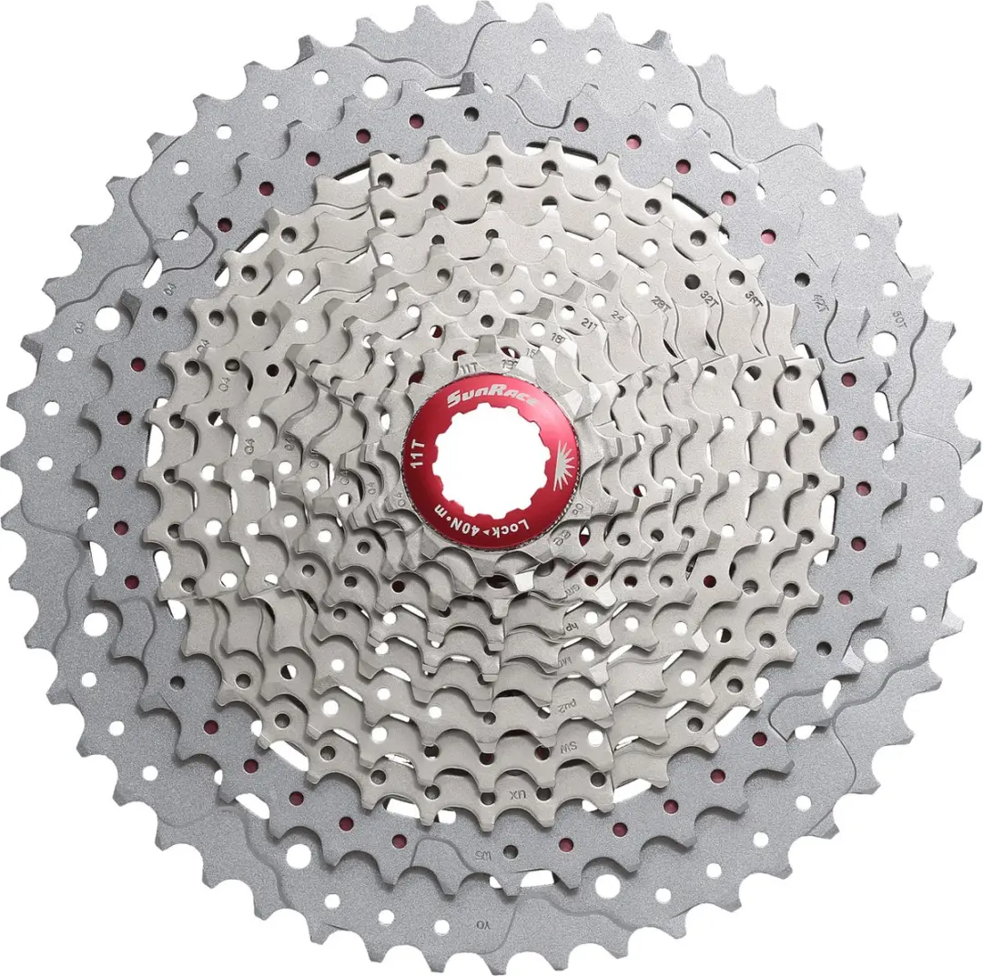 Sunrace CSMX8 11-42T Fietscassette - Zilver - afbeelding 6 van 6