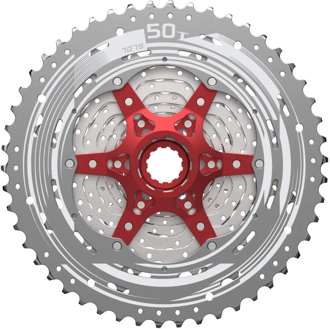 Sunrace CSMX8 11-42T Fietscassette - Zilver - afbeelding 3 van 6
