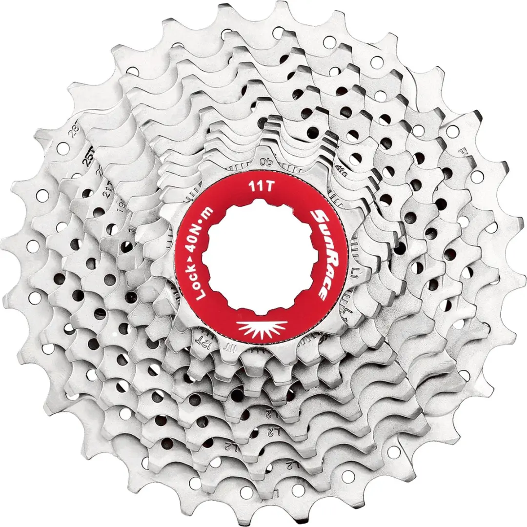 Sunrace CSRX1 11-28T Fietscassette - Zilver - afbeelding 3 van 5