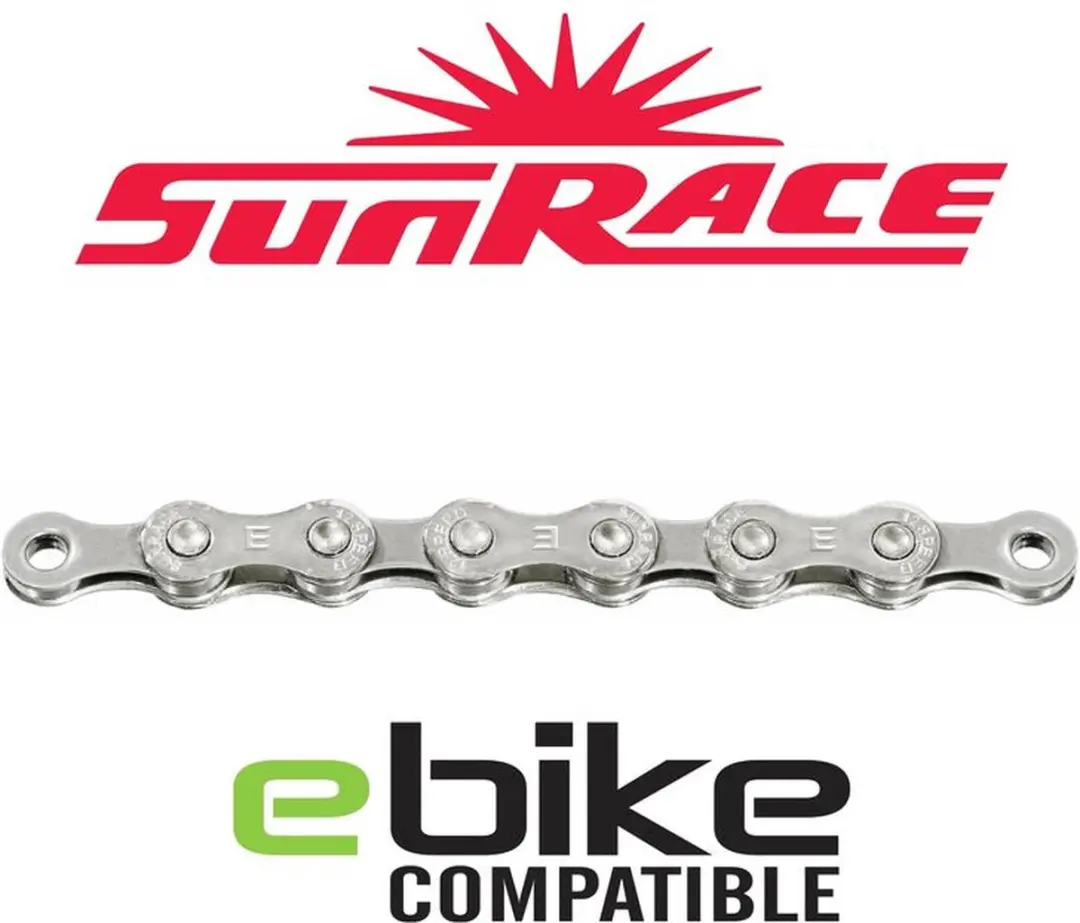 Sunrace CN12E Ketting 12 Speed - 138 Schakels - Zilver - afbeelding 4 van 5