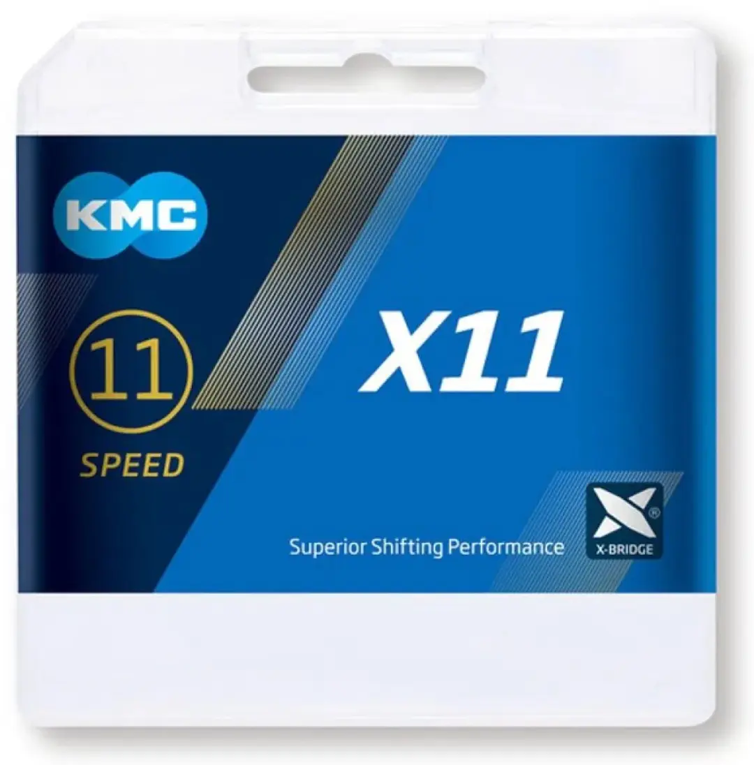 KMC X11 118-schakels fietsketting - Grijs - afbeelding 6 van 6