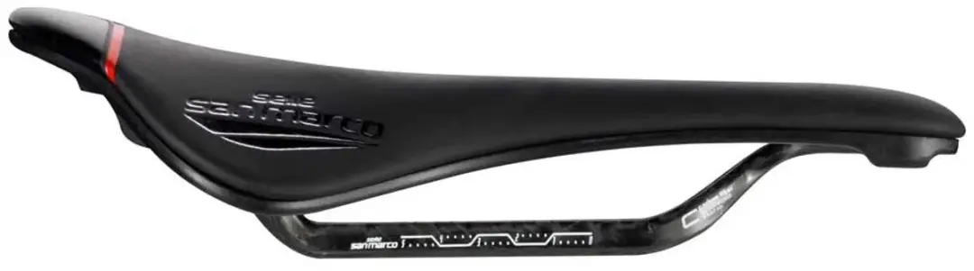 Selle San Marco Shortfit 2.0 Open-Fit Carbon FX Zadel - Zwart - afbeelding 5 van 5