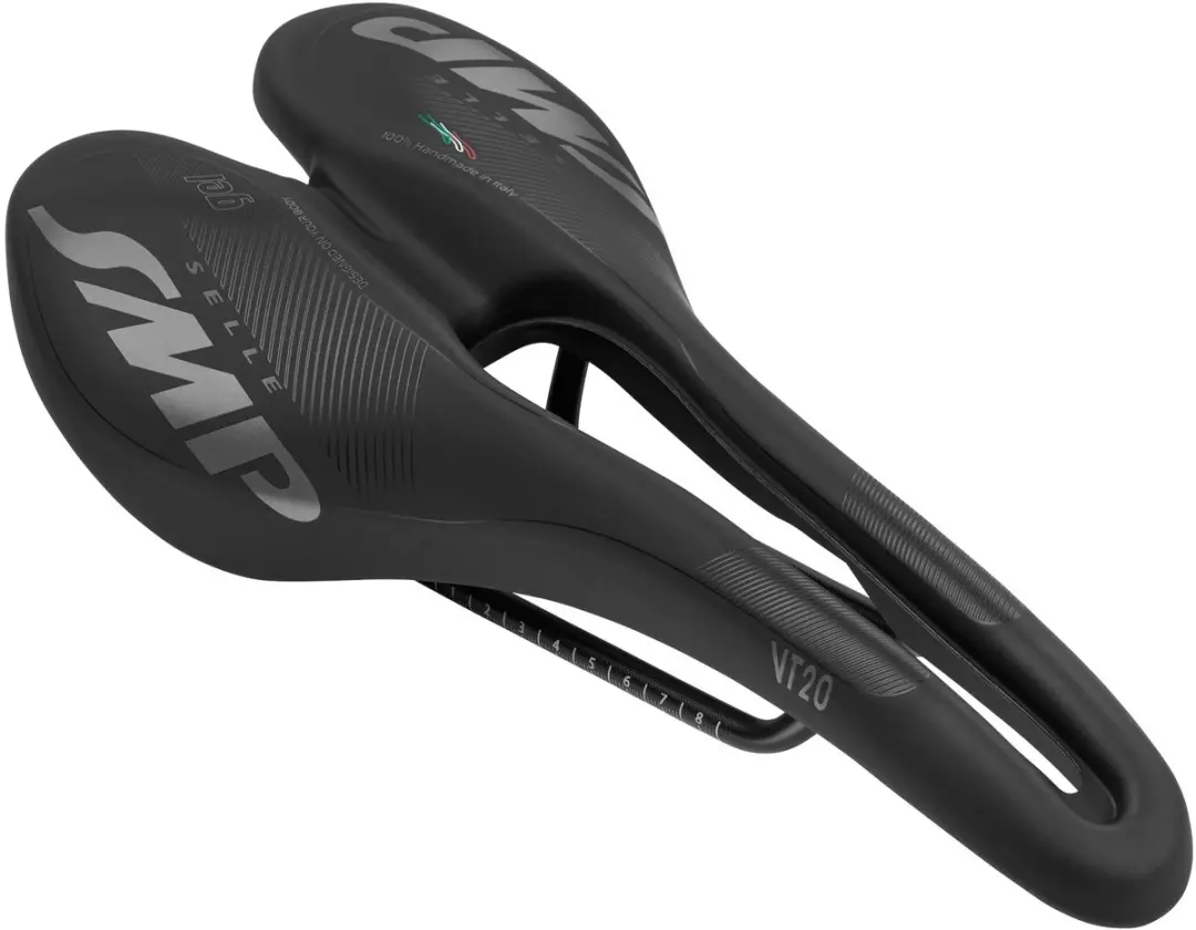 Selle SMP VT20 Gel Zadel 142mm Zwart