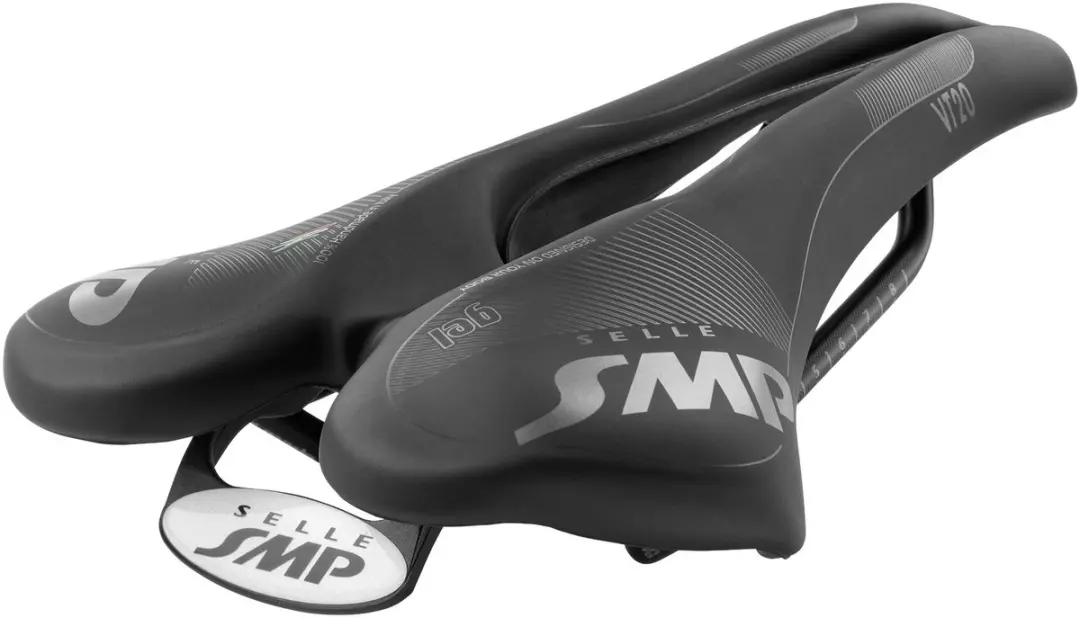 Selle SMP VT20 Gel Zadel 142mm Zwart - afbeelding 6 van 6