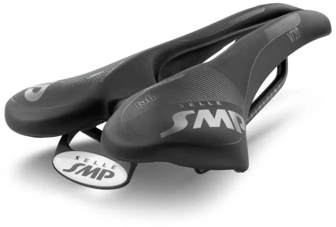 Selle SMP VT20 Gel Zadel 142mm Zwart - afbeelding 3 van 6