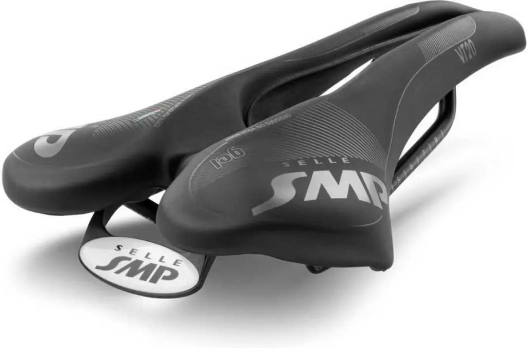 Selle SMP VT20 Gel Zadel 142mm Zwart - afbeelding 2 van 6