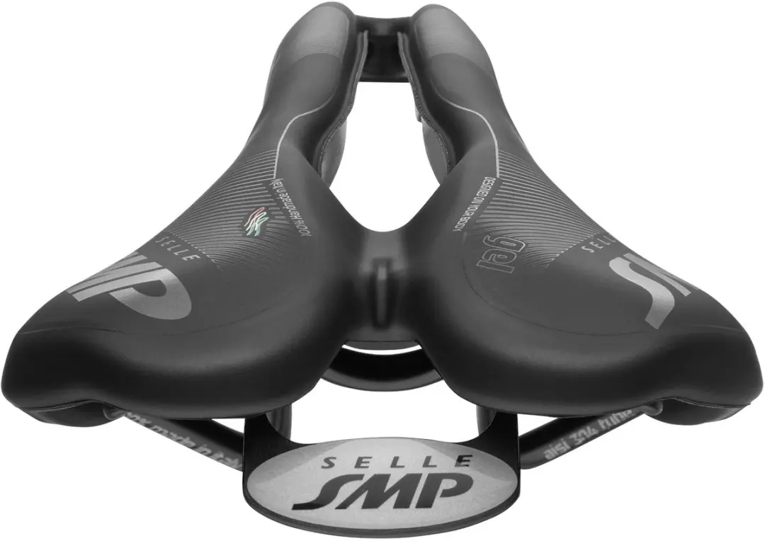 Selle SMP VT20 Gel Zadel 142mm Zwart - afbeelding 5 van 6