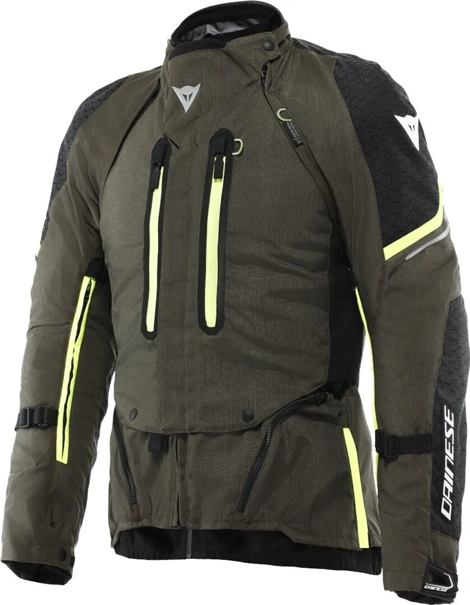 Dainese Super Adventure Absøluteshell™ Olijfgroen Waterdichte Textiele Motorj