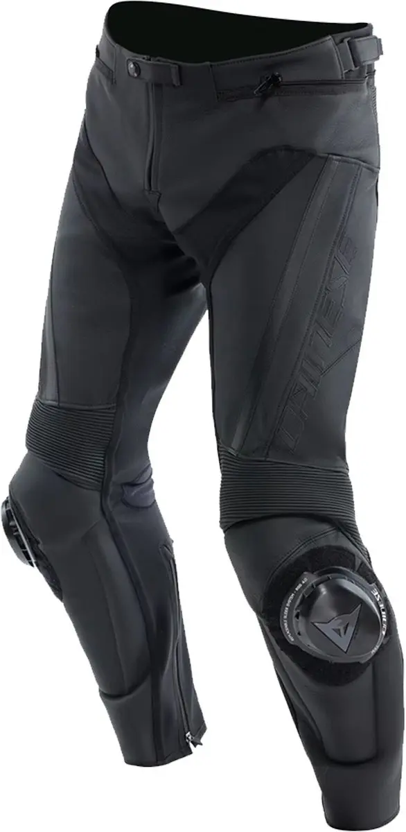Dainese Delta 4 Leren Motorbroek Zwart Zwart