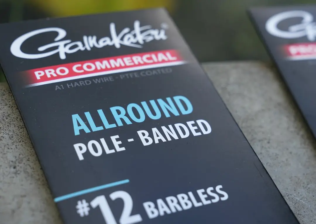 Gamakatsu Pro-C Allround Pole Banded Barbless 15cm 0.14mm - afbeelding 3 van 5