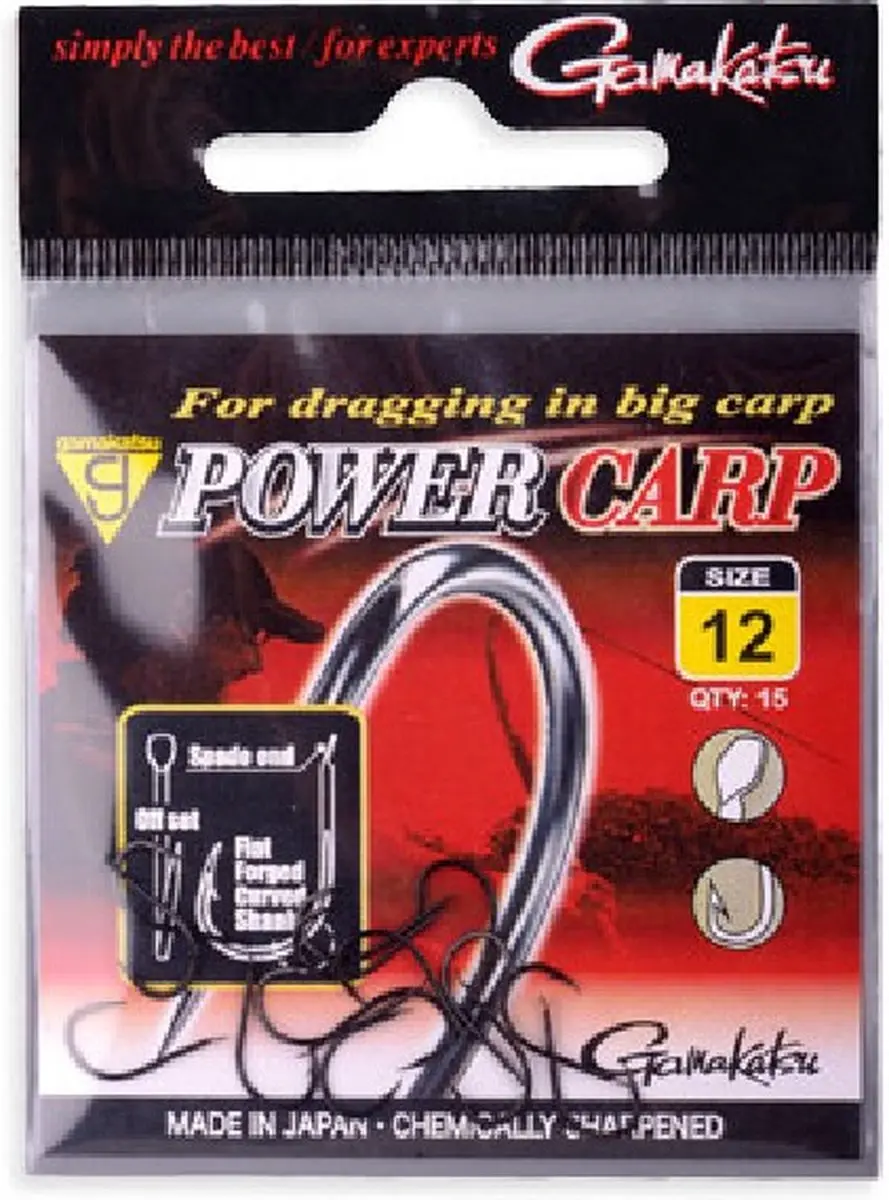 Gamakatsu Power Carp Hooks NSB