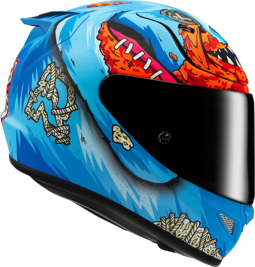 HJC RPHA-12 Mister Peeks Integraalhelm - XXL - Blauw - afbeelding 2 van 6