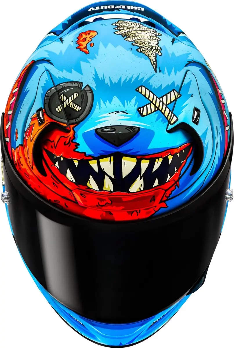HJC RPHA-12 Mister Peeks Integraalhelm - XXL - Blauw - afbeelding 3 van 6