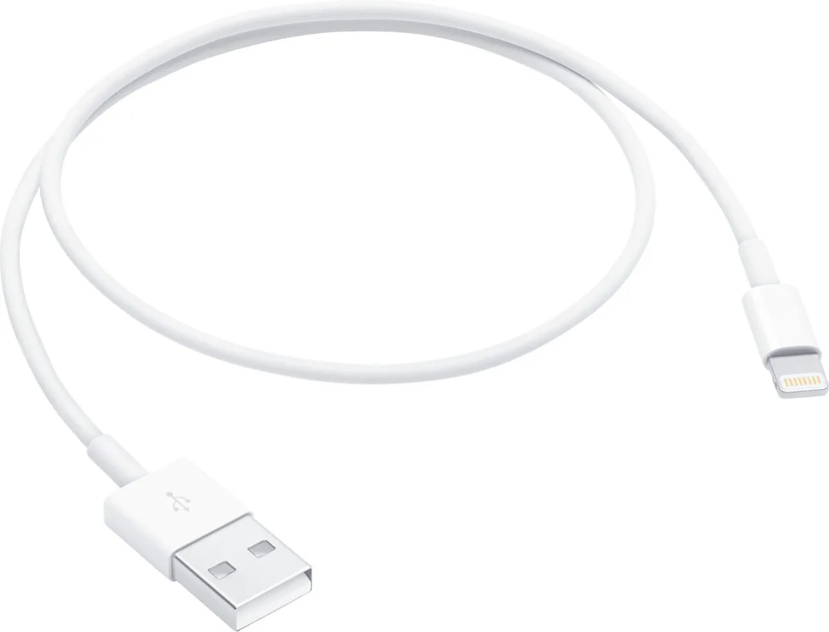 Apple USB naar Lightning Kabel AP-ME291 Wit