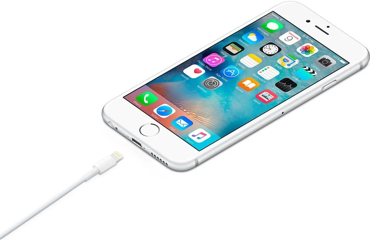 Apple USB naar Lightning Kabel AP-ME291 Wit - afbeelding 6 van 6