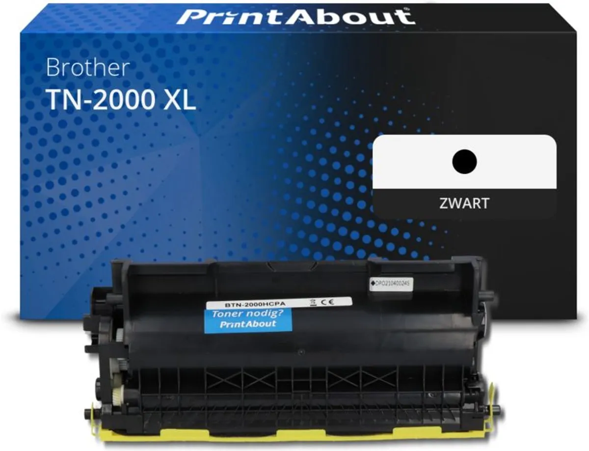 PrintAbout TN-2000 XL-PA Toner Zwart - 3.000 pagina's