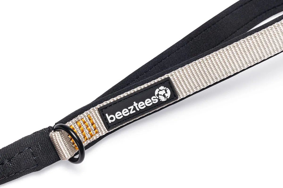 Beeztees Premium Parinca Hondenriem - 120x1cm Grijs
