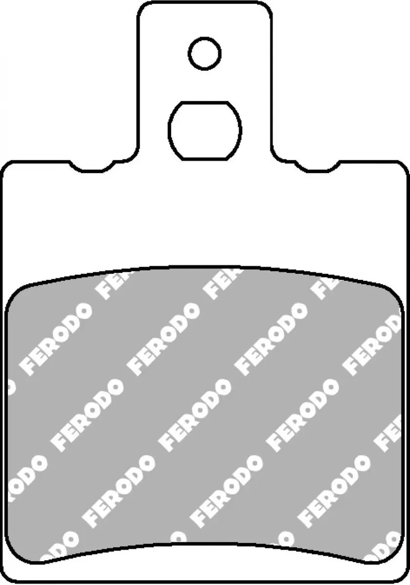 Plaquette de frein Ferodo pour Scooter Aprilia 125 Leonardo 1996 à 1998 MB000/M
