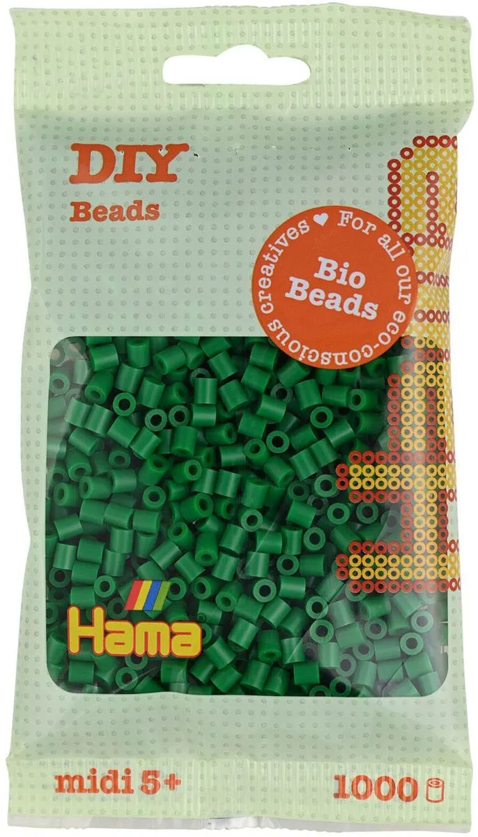 Hama Midi Bio Strijkkralen Groen