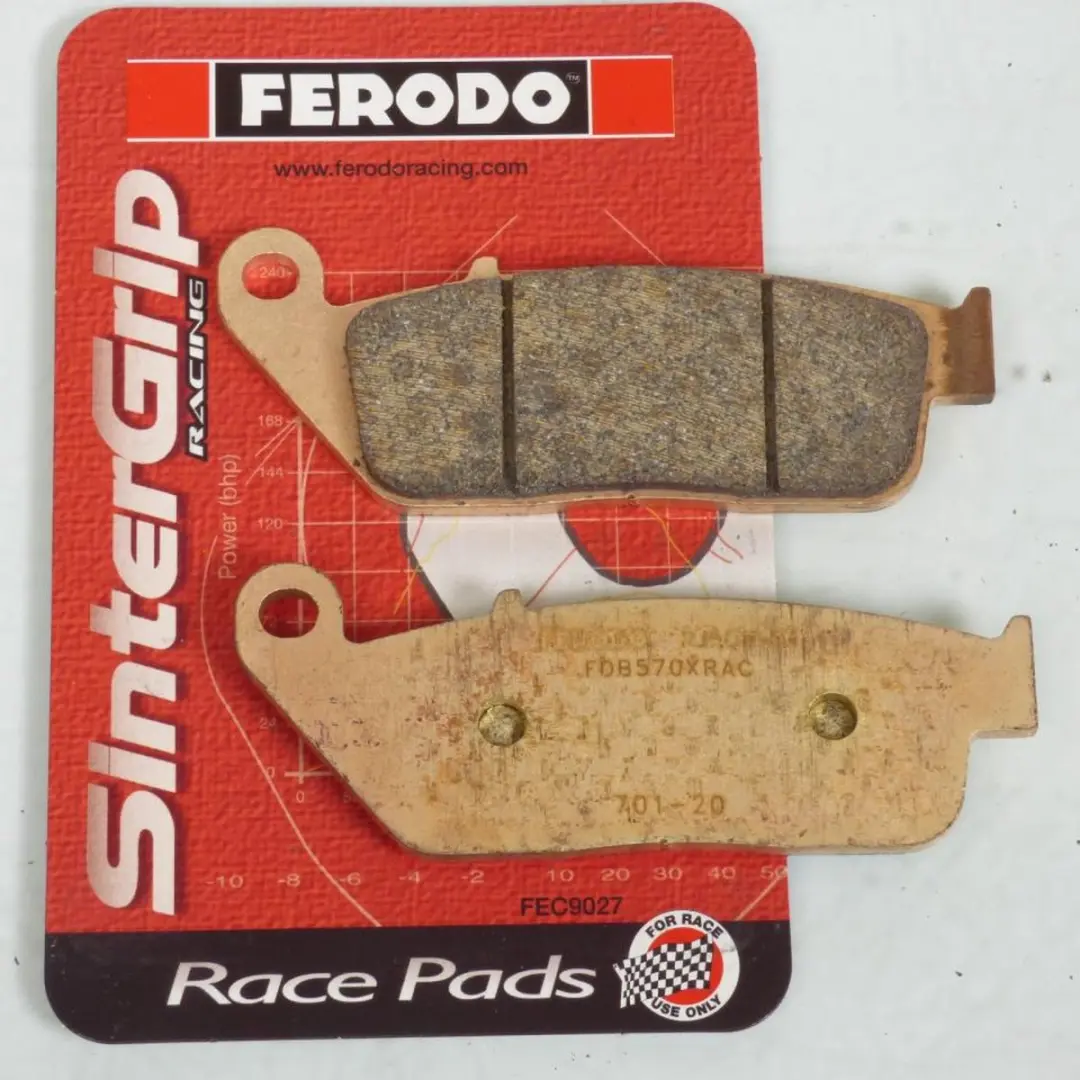 Plaquette de frein Ferodo pour Moto Honda 400 CB 1 1989 à 1990 NC270 / AV Neuf