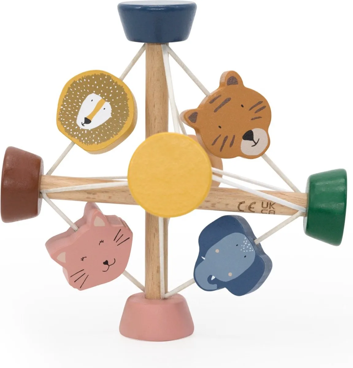 Trixie Houten Activiteitenbal - Multi