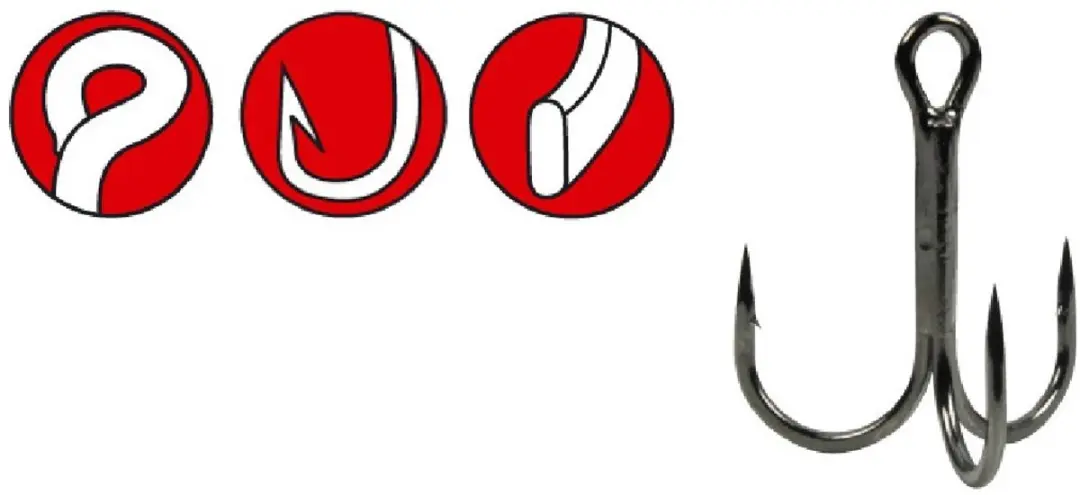 Gamakatsu Treble 18 Ns 2 Haak