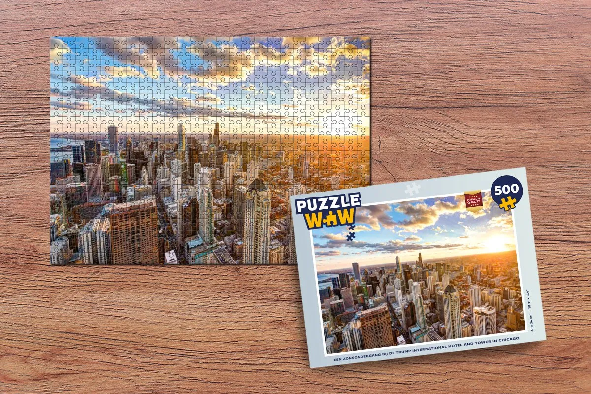 PuzzleWow Legpuzzel 500 Stuks