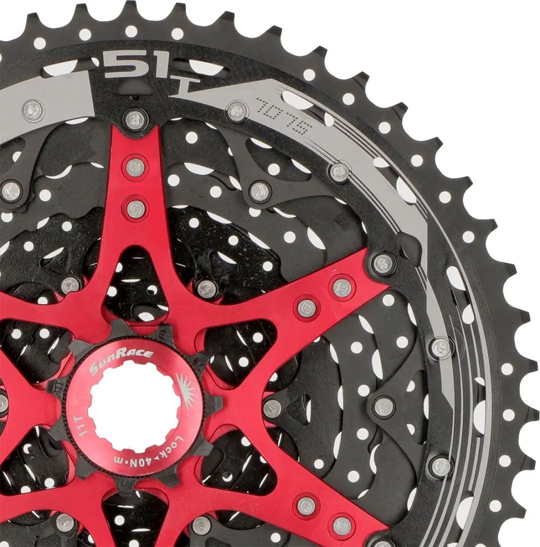 Sunrace CSMX80 11-50T Cassette - zwart - afbeelding 5 van 6