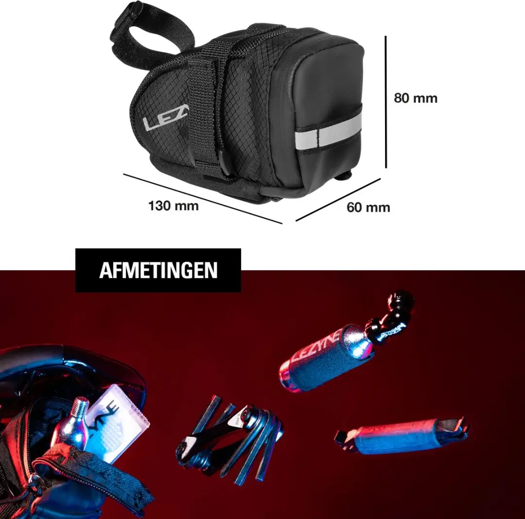 Lezyne M-Caddy CO2 Kit Zwart - afbeelding 2 van 6