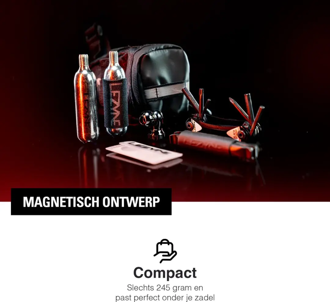 Lezyne M-Caddy CO2 Kit Zwart - afbeelding 5 van 6
