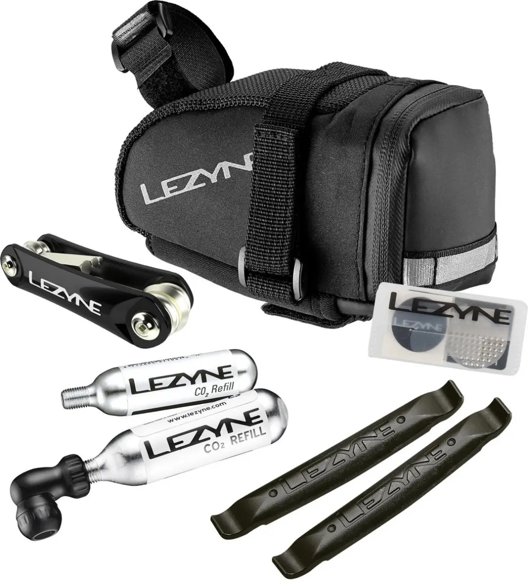 Lezyne M-Caddy CO2 Kit Zwart