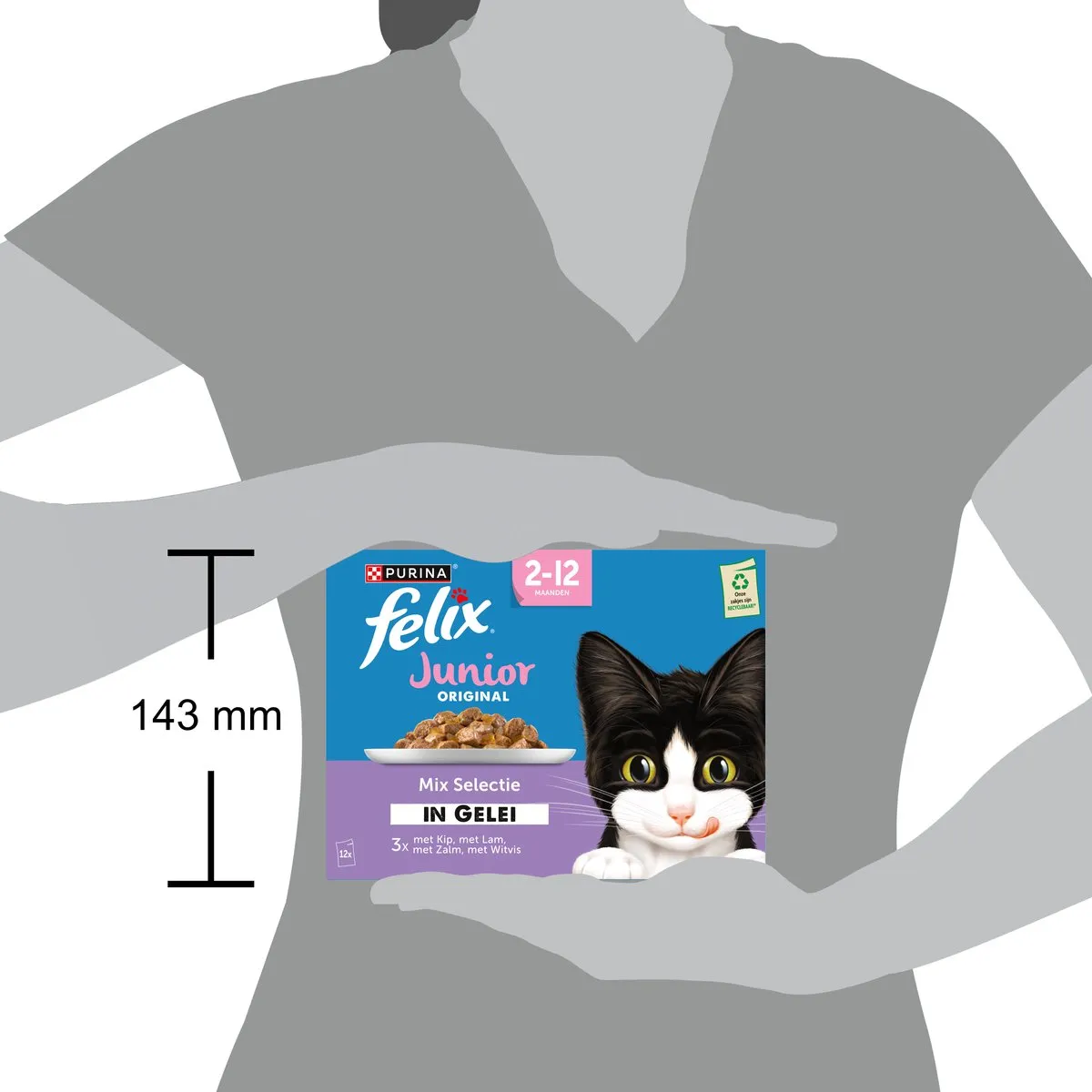Felix Original Gelei Junior Mix - 12 Stuks - afbeelding 6 van 6
