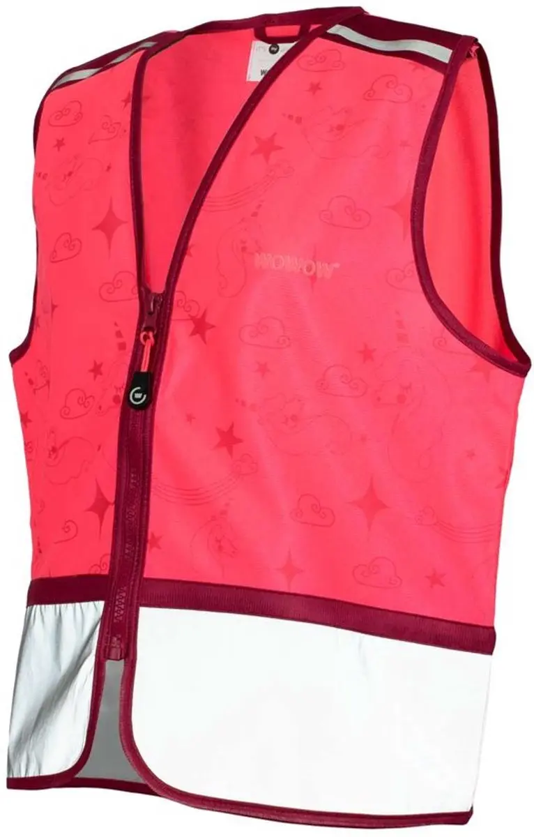 Wowow Zippy Jacket Reflecterend Kinderhesje Roze M
