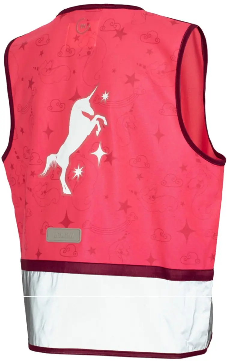 Wowow Zippy Jacket Reflecterend Kinderhesje Roze M - afbeelding 2 van 2