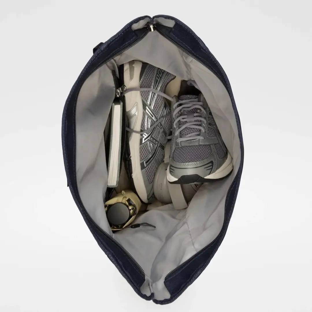 Sandqvist Icon Rolltop L Rugzak 26L - Navy - afbeelding 2 van 6