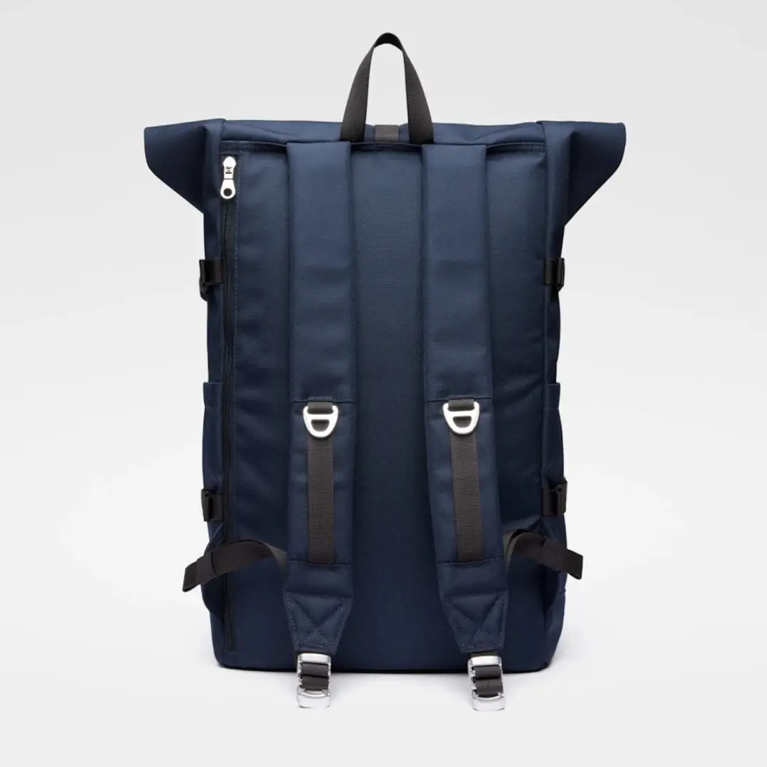 Sandqvist Icon Rolltop L Rugzak 26L - Navy - afbeelding 3 van 6