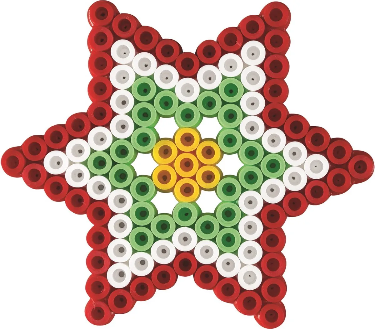Hama Strijkkralen Grondplaat Ster Transparant - afbeelding 4 van 5