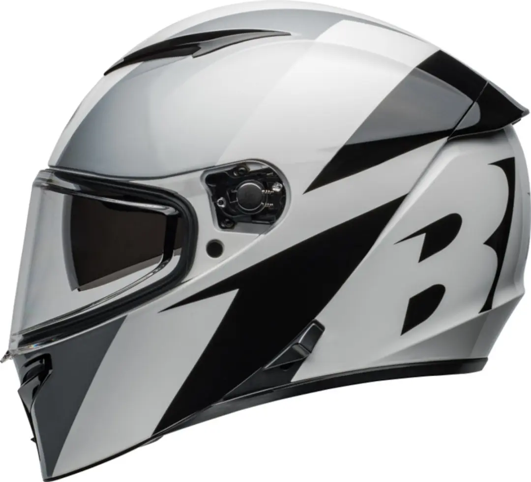 Bell Lithium Integraalhelm - Zwart/Zilver/Wit - afbeelding 4 van 6