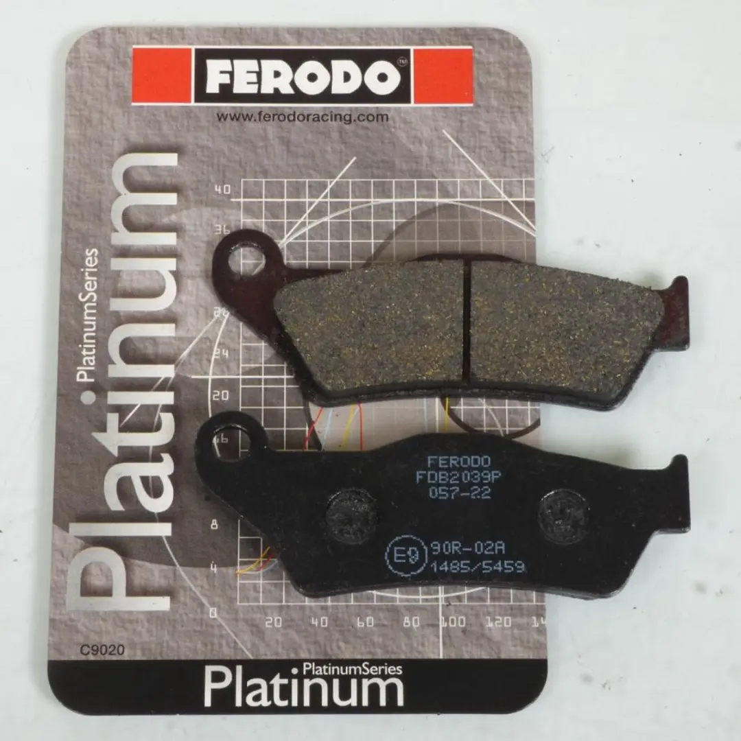 Plaquette de frein Ferodo pour Scooter Peugeot 125 Citystar Powermotion Euro4 20