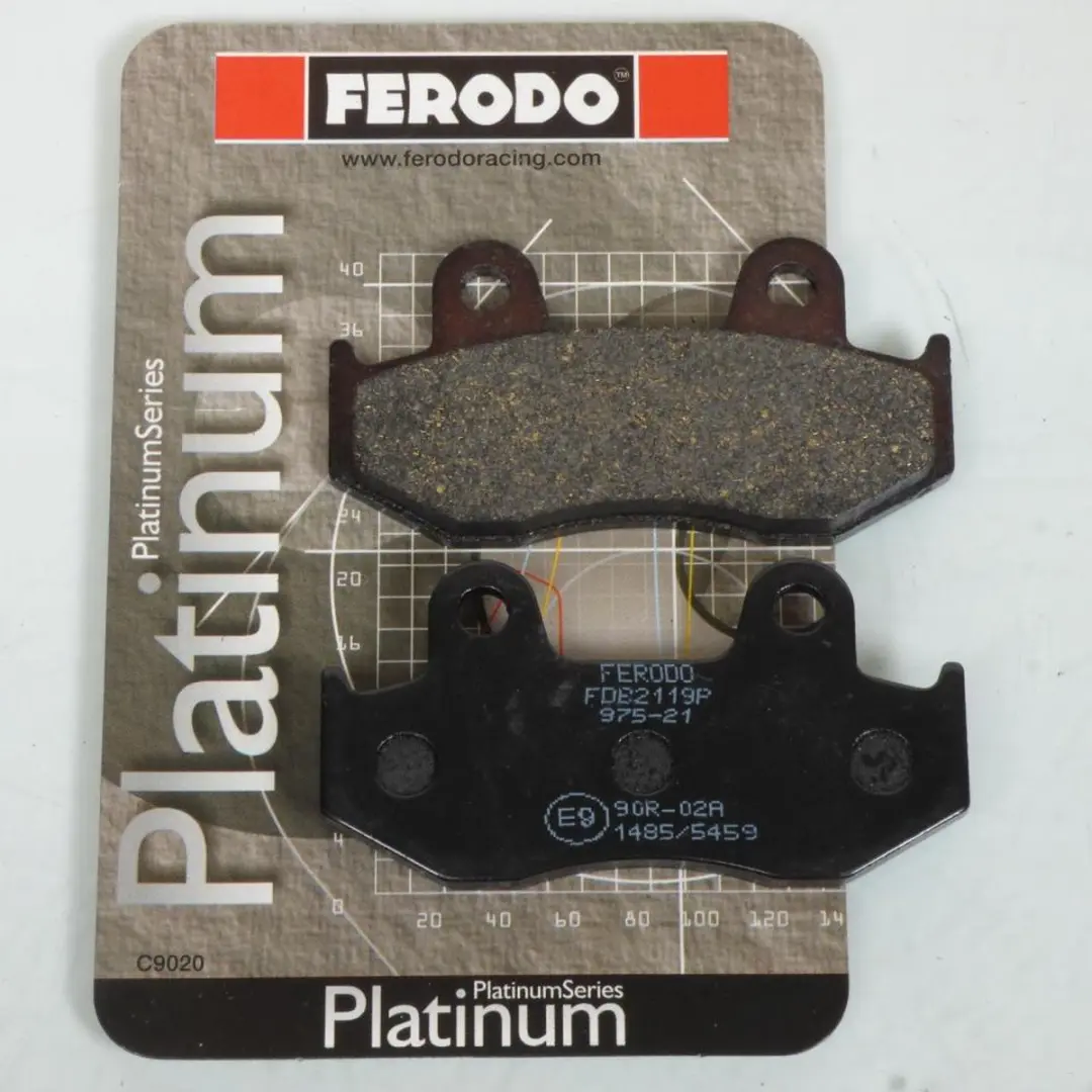 Plaquette de frein Ferodo pour Scooter Honda 150 PES 2006 à 2010 KF09A / AV Neu