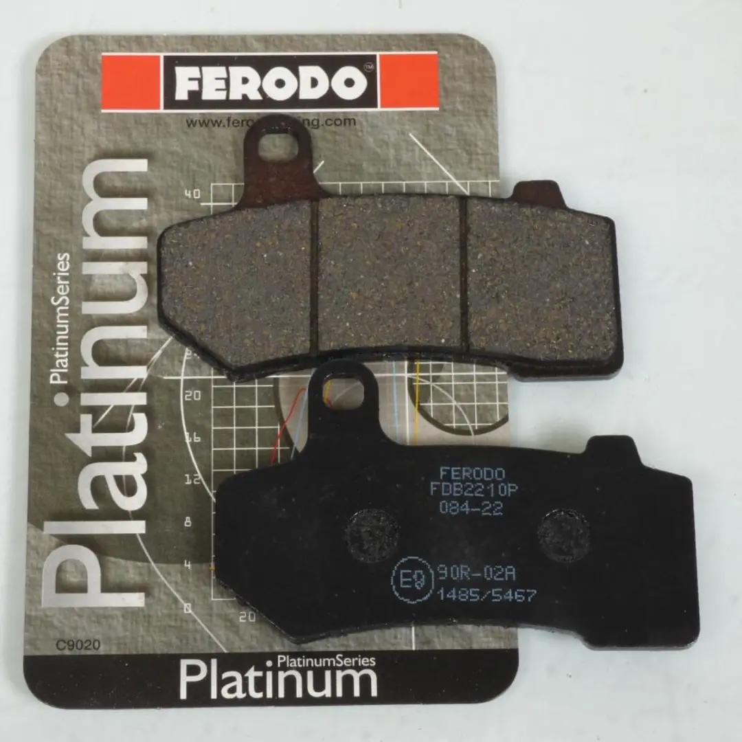 Ferodo-remblok voor Harley Davidson 1130 VRSCDX 2007 HZZ / voor / achter nieuw