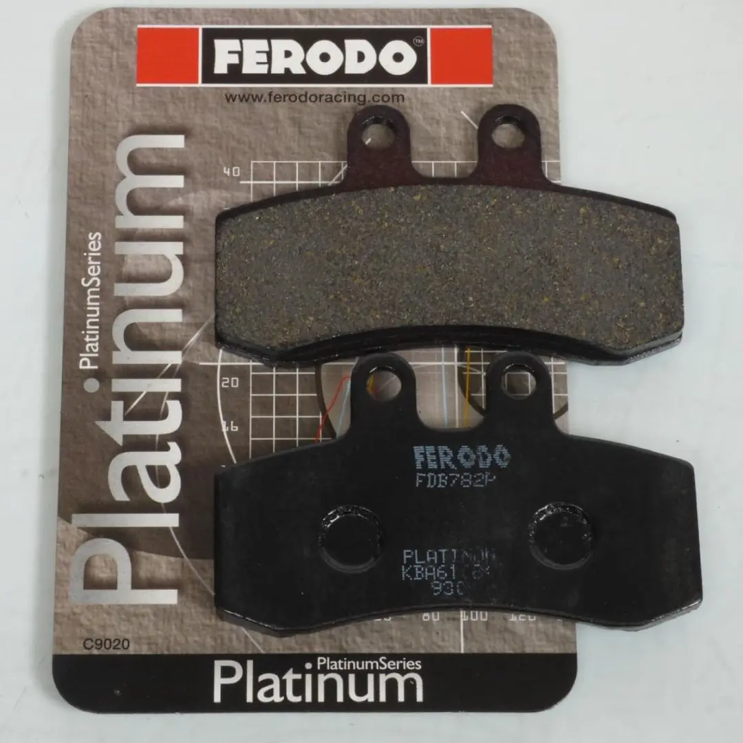 Plaquette de frein Ferodo pour Moto MZ 660 SM 2006 à 2008 AV Neuf