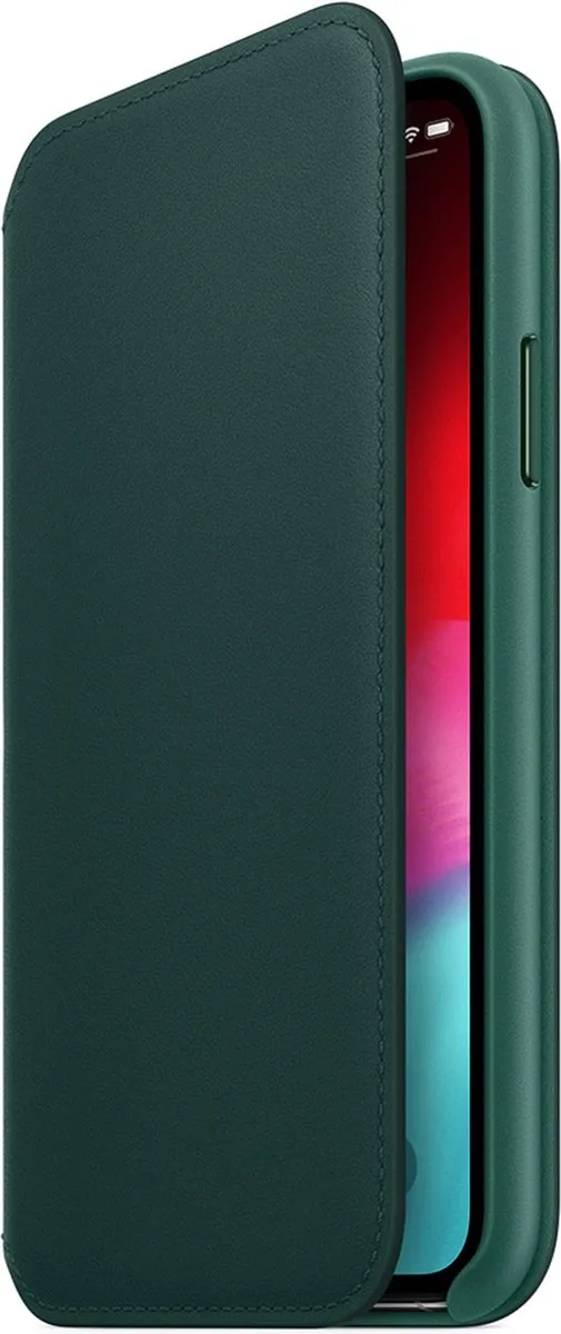 Apple Folio Hoesje iPhone XS - Groen MRWY2ZM/A